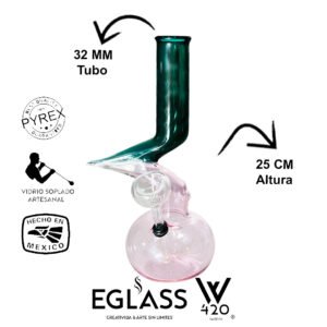 Bong Pyrex W420 Doble C 03