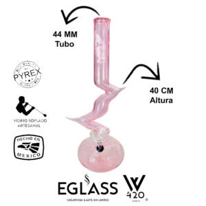 Bong Pyrex W420 Pinck 03