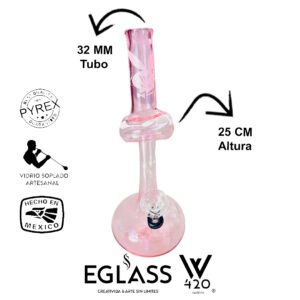 Bong Pyrex W420 Pinck 17