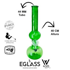 Bong Pyrex W420 Green 02