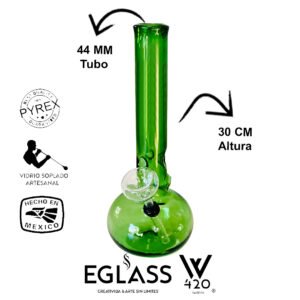 Bong Pyrex W420 Green 03