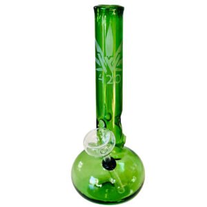 Bong Pyrex W420 Green 03