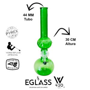 Bong Pyrex W420 Green 04