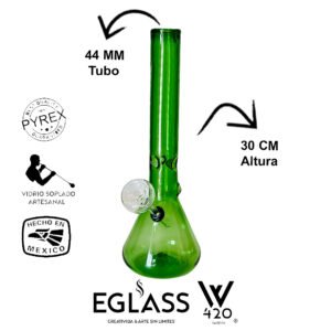 Bong Pyrex W420 Green 16