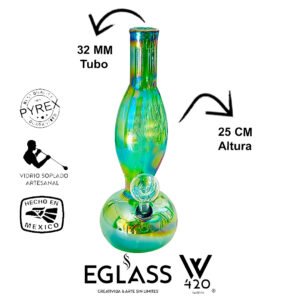 Bong Pyrex W420 Green 17