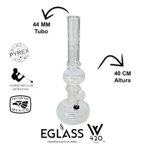 Bong Pyrex W420 Rayas 03