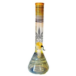 Bong Pyrex W420 Rayas 06