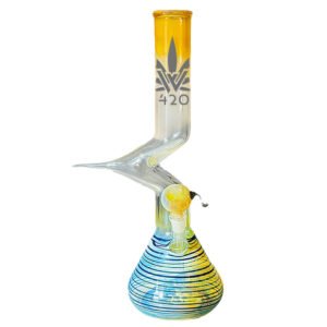 Bong Pyrex W420 Rayas 09