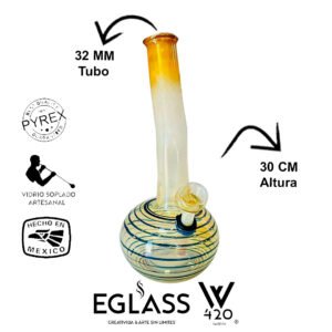 Bong Pyrex W420 Rayas 10