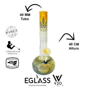 Bong Pyrex W420 Rayas 11