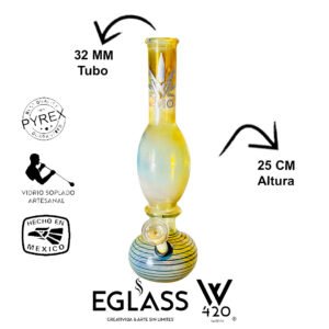 Bong Pyrex W420 Rayas 13