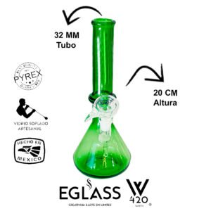 Bong Pyrex W420 Green 18