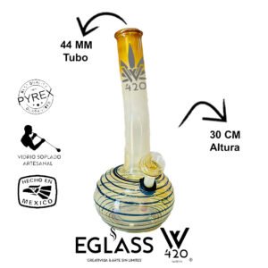 Bong Pyrex W420 Rayas 14