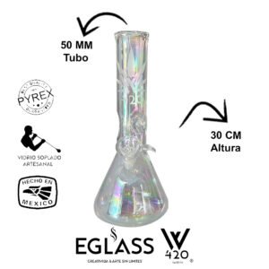 Bong Pyrex W420 Tornasol 19